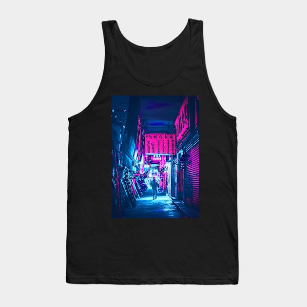 Cyberpunk Tank Top by saufahaqqi